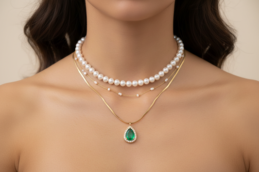 How to Layer Pearl Necklaces Like a Fine Jewelry Editor