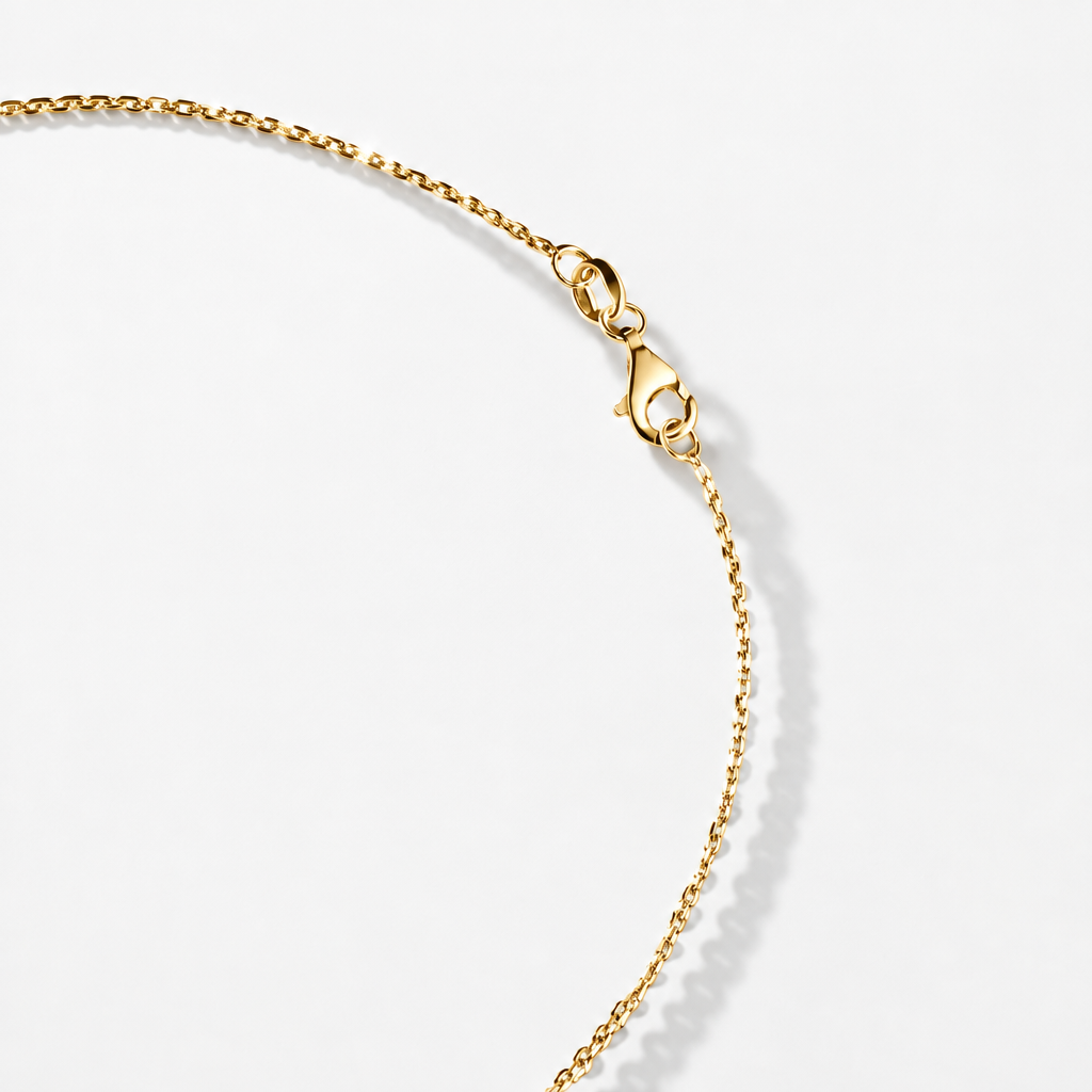Rose Quartz Drop Pendant Necklace | 14K Gold