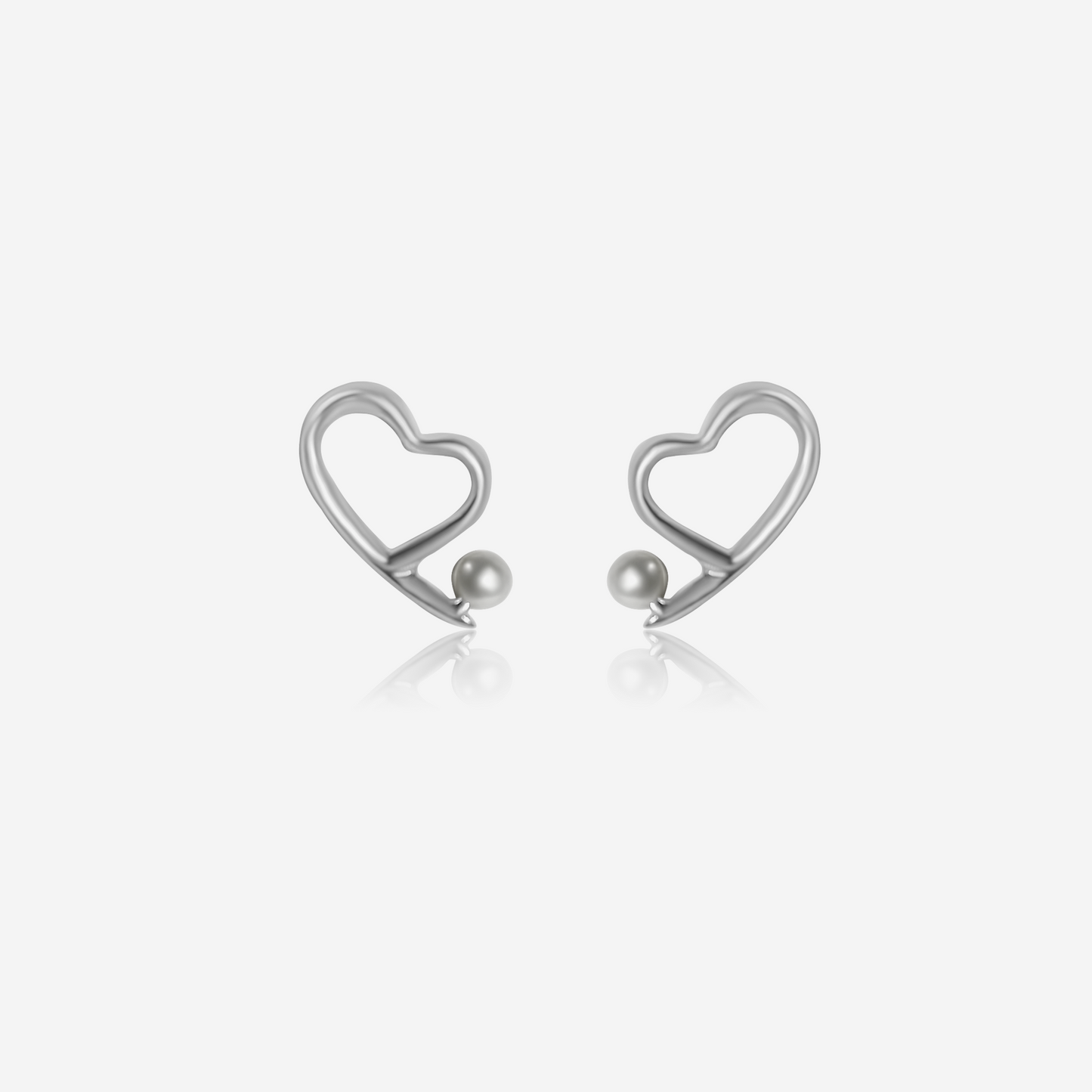 Open Heart Earrings