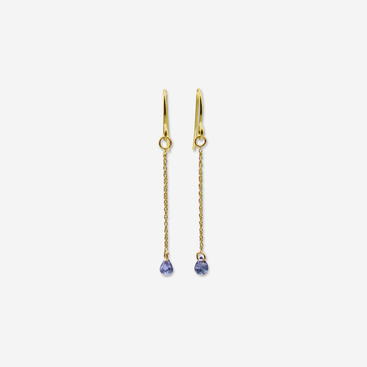 Tanzanite Drop Earrings