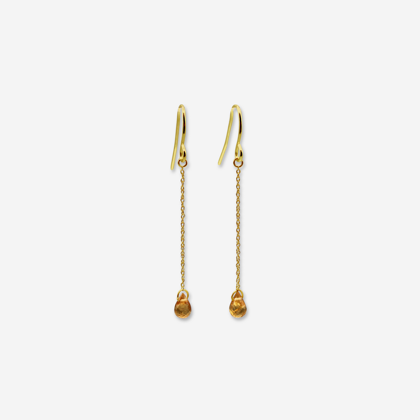 Spessartite Drop Earrings