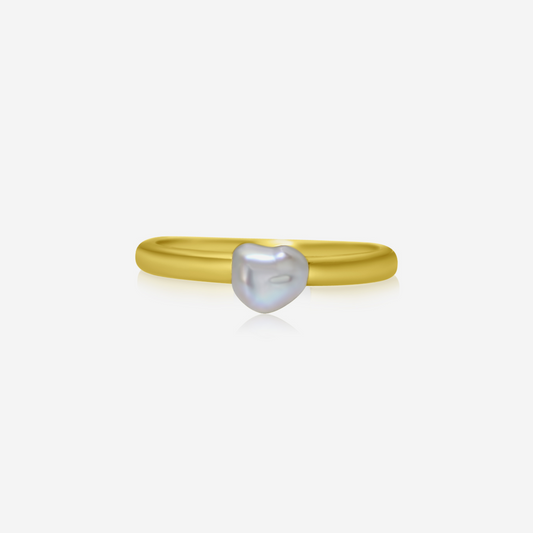 Keshi Pearl Ring