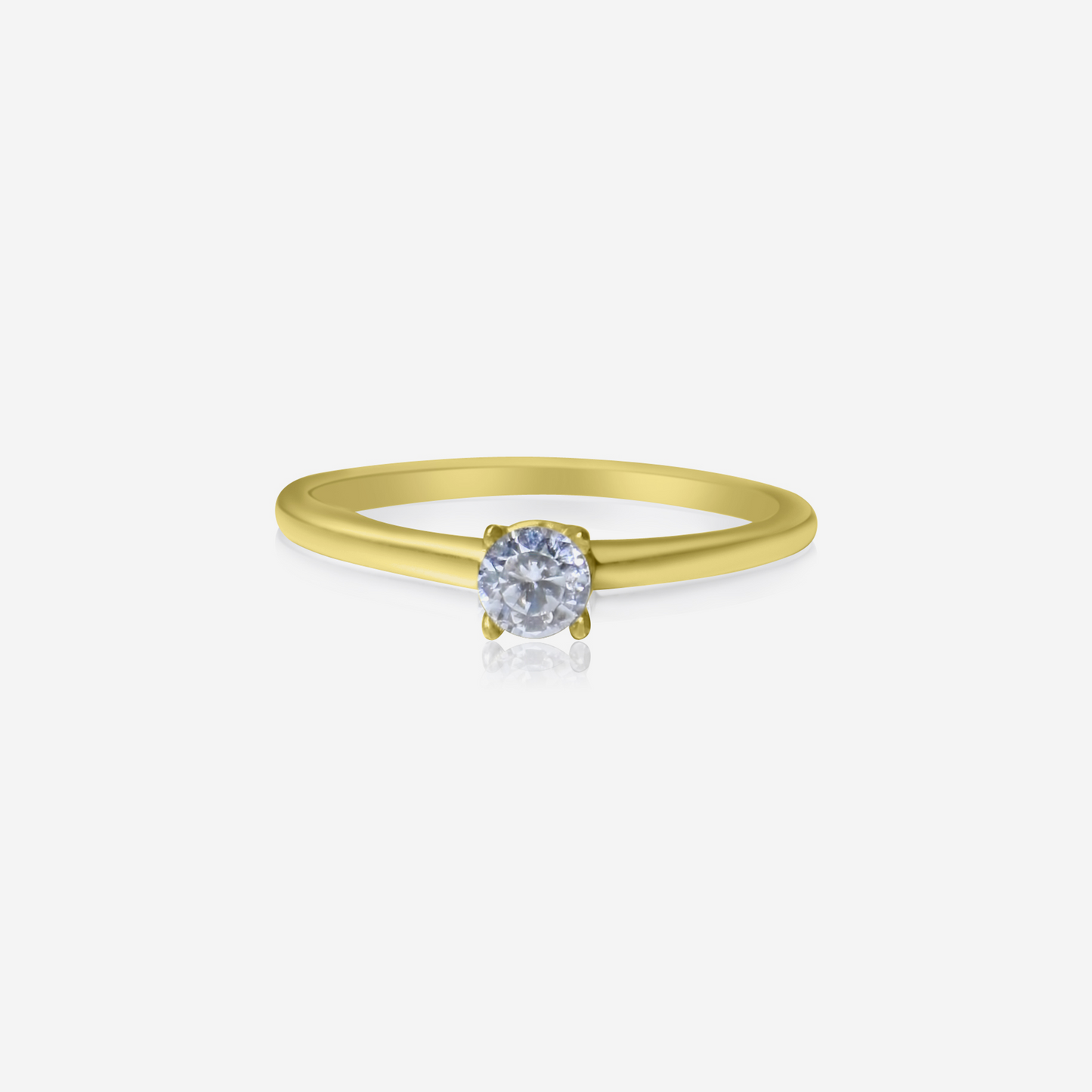 Diamond Essence Solitaire Ring