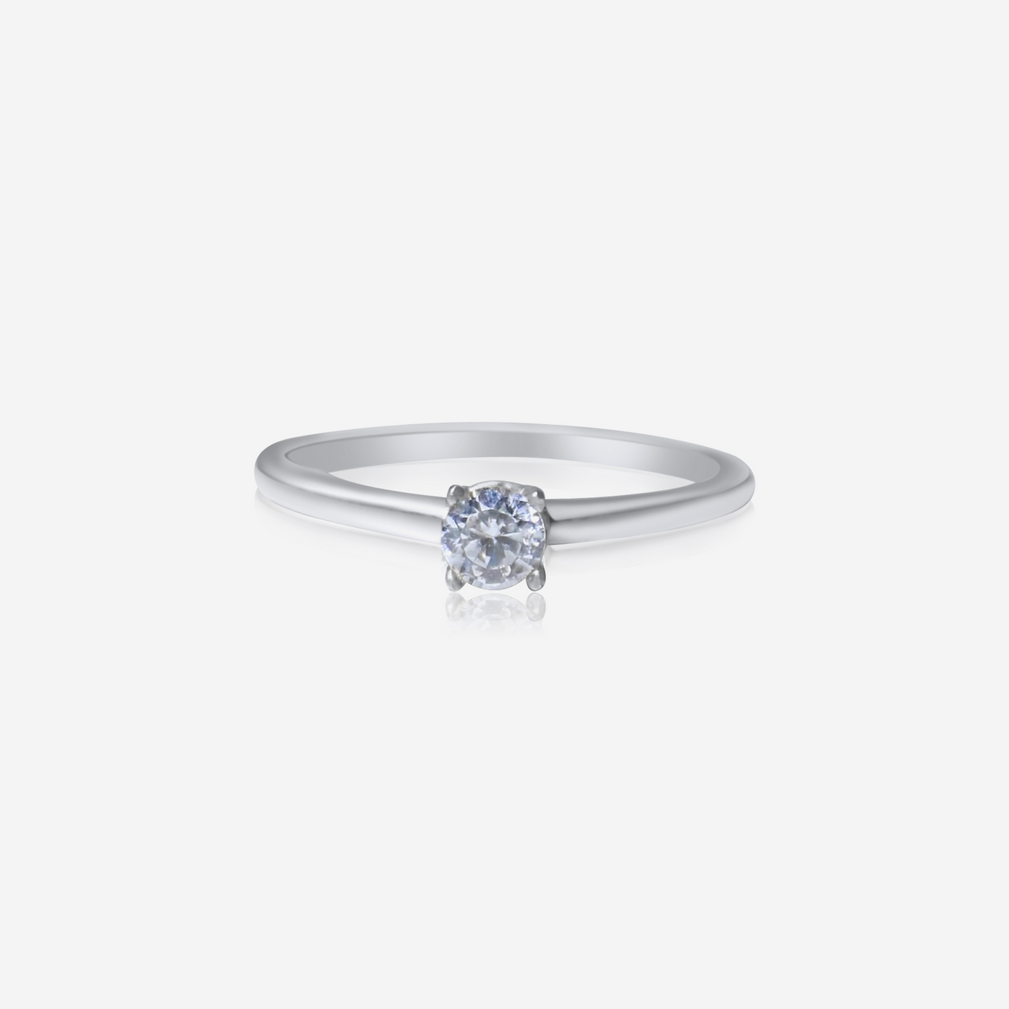 Diamond Essence Solitaire Ring