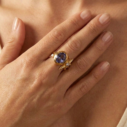 Geometric Gold Ring | Modern Fine Jewelry